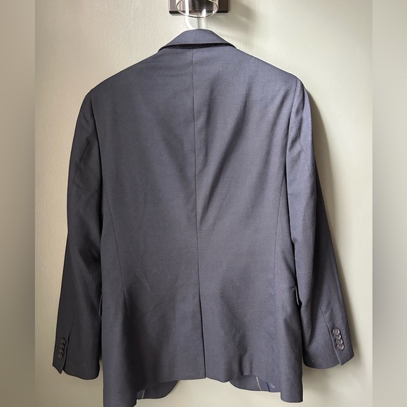 Men’s Navy Banana Republic Sport Coat Blazer Suit Jacket size 36R - Picture 2 of 10